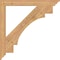 Ekena Millwork Merced Traditional Smooth Bracket, Western Red Cedar, 3 1/2"W x 38"D x 38"H BKT04X38X38MRC01SWR - alternate 4